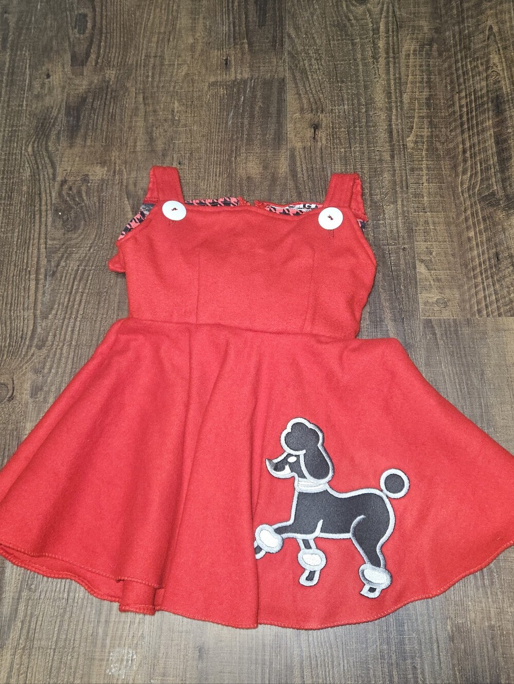 The Dog Artist Collection Retro Style Poodle Skirt